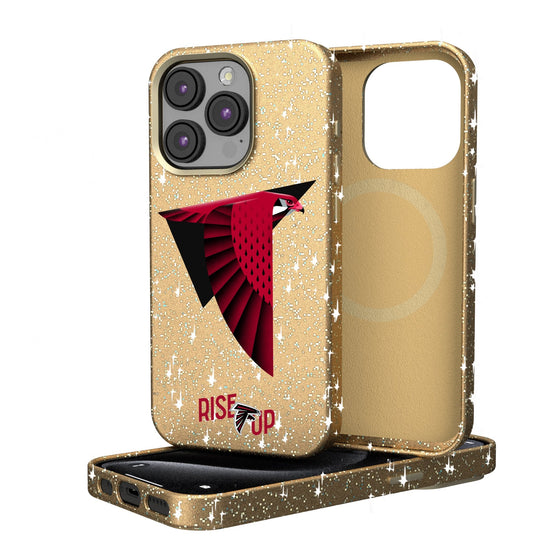 Atlanta Falcons 2024 Illustrated Limited Edition Bling Phone Case-0
