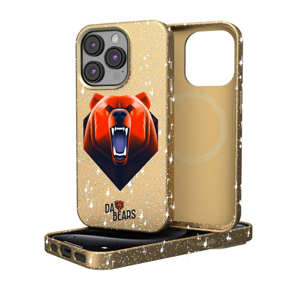 Chicago Bears 2024 Illustrated Limited Edition Bling Phone Case-0