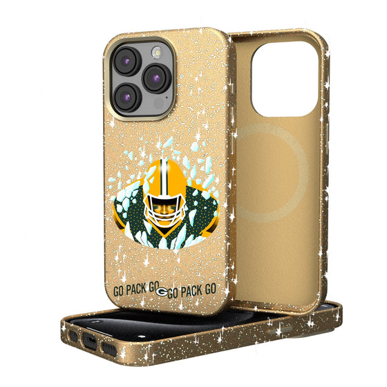 Green Bay Packers 2024 Illustrated Limited Edition Bling Phone Case-0