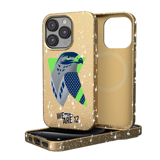 Seattle Seahawks 2024 Illustrated Limited Edition Bling Phone Case-0