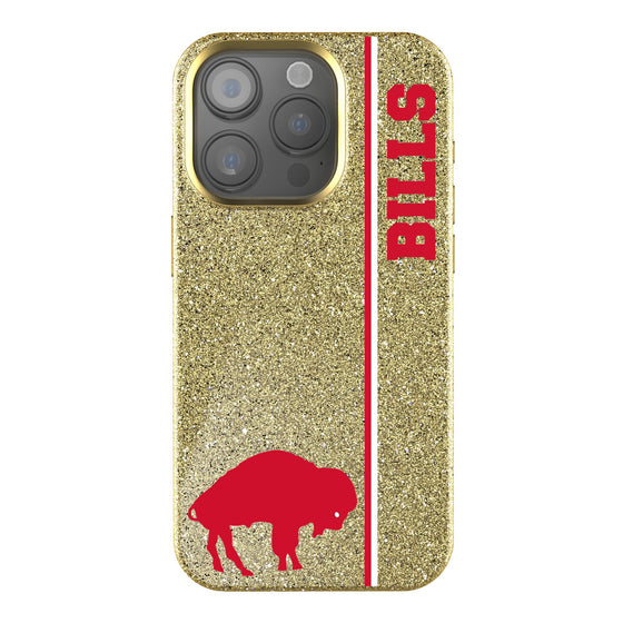 Buffalo Bills Historic Collection Sidebar Bling Phone Case-0