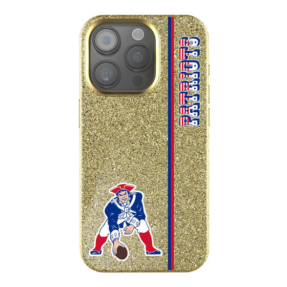 New England Patriots Historic Collection Sidebar Bling Phone Case-0