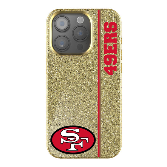 San Francisco 49ers Historic Collection Sidebar Bling Phone Case-0