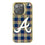 Atlanta Braves Plaid Bling Phone Case-0