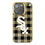 Chicago White Sox Plaid Bling Phone Case-0