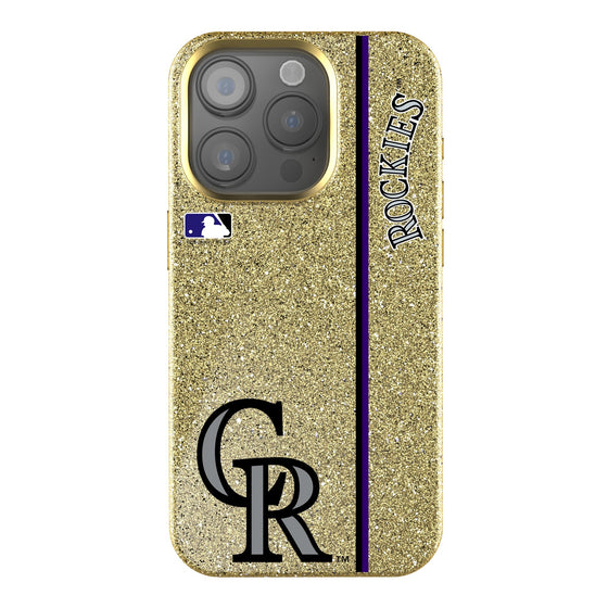 Colorado Rockies Sidebar Bling Phone Case-0