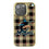 Miami Marlins Plaid Bling Phone Case-0