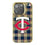 Minnesota Twins Plaid Bling Phone Case-0