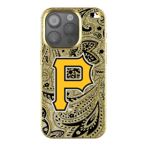 Pittsburgh Pirates Paisley Bling Phone Case-0