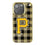 Pittsburgh Pirates Plaid Bling Phone Case-0