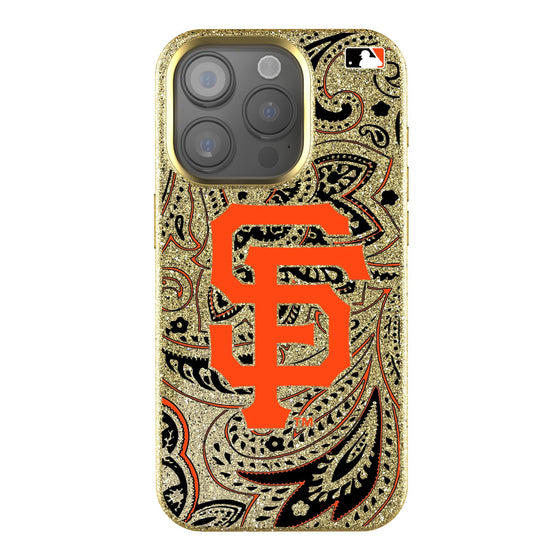 San Francisco Giants Paisley Bling Phone Case-0