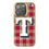 Texas Rangers Plaid Bling Phone Case-0