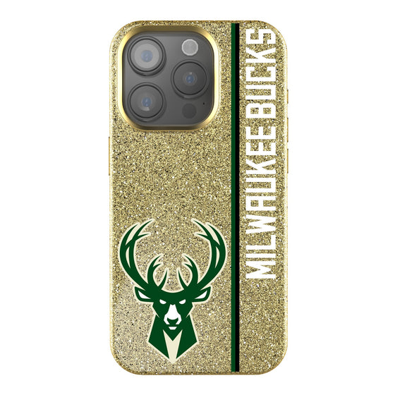 Milwaukee Bucks Sidebar Bling Phone Case-0