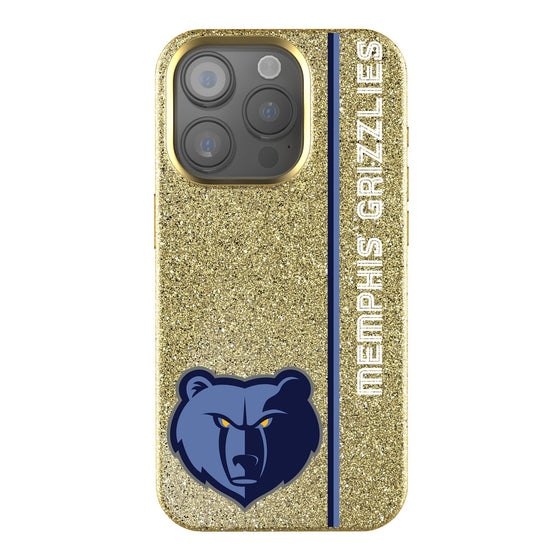 Memphis Grizzlies Sidebar Bling Phone Case-0