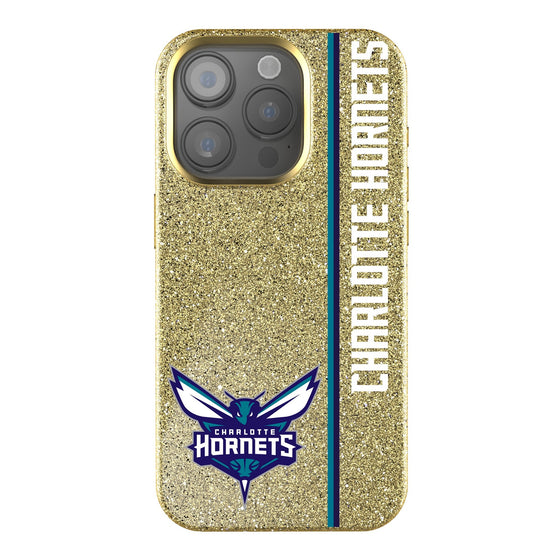 Charlotte Hornets Sidebar Bling Phone Case-0