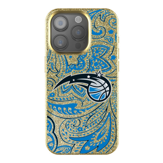 Orlando Magic Paisley Bling Phone Case-0