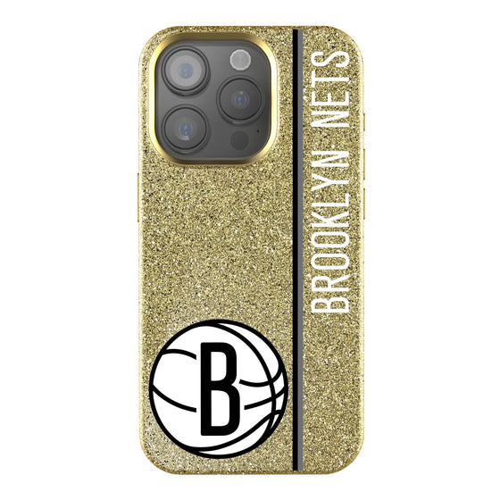 Brooklyn Nets Sidebar Bling Phone Case-0