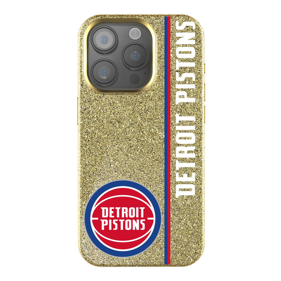 Detroit Pistons Sidebar Bling Phone Case-0