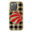 Toronto Raptors Plaid Bling Phone Case-0