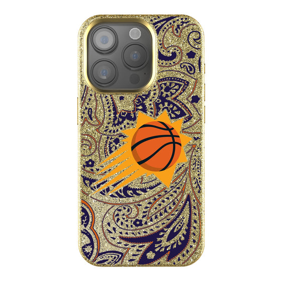 Phoenix Suns Paisley Bling Phone Case-0