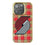 Portland Trail Blazers Plaid Bling Phone Case-0