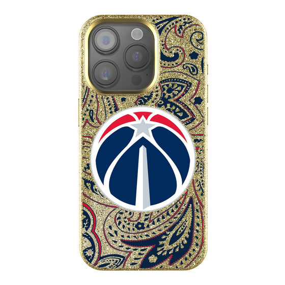 Washington Wizards Paisley Bling Phone Case-0