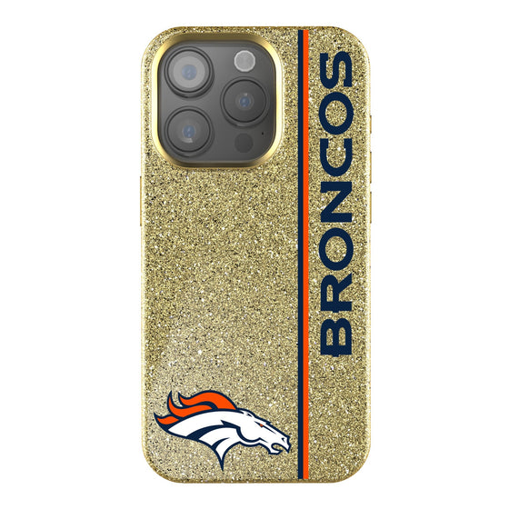 Denver Broncos Sidebar Bling Phone Case-0