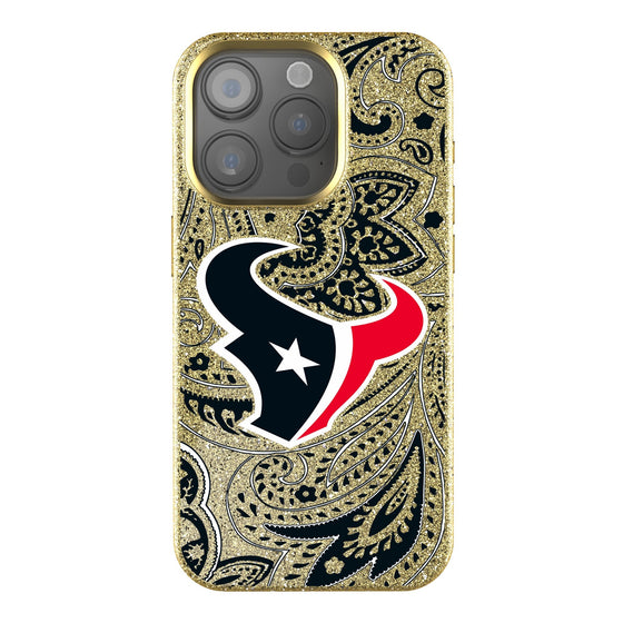 Houston Texans Paisley Bling Phone Case-0