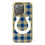 Indianapolis Colts Plaid Bling Phone Case-0