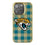 Jacksonville Jaguars Plaid Bling Phone Case-0