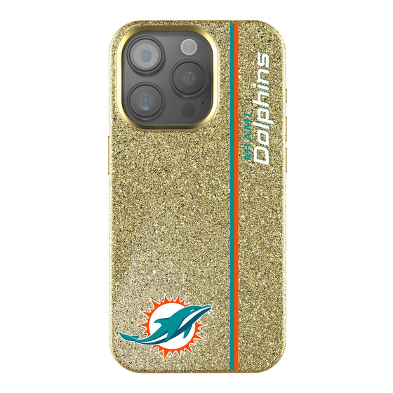 Miami Dolphins Sidebar Bling Phone Case-0