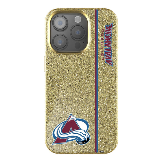 Colorado Avalanche Sidebar Bling Phone Case-0