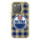 Edmonton Oilers Plaid Bling Phone Case-0