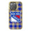 New York Rangers Plaid Bling Phone Case-0