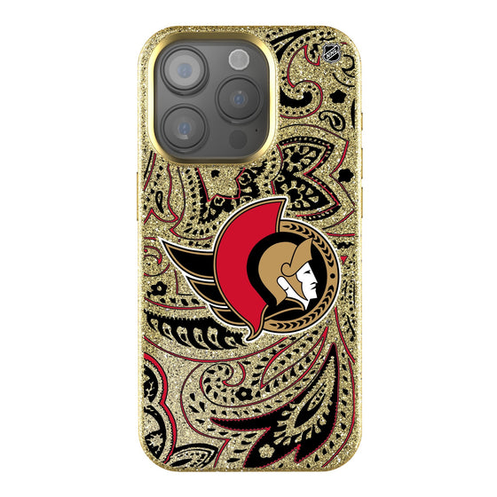 Ottawa Senators Paisley Bling Phone Case-0