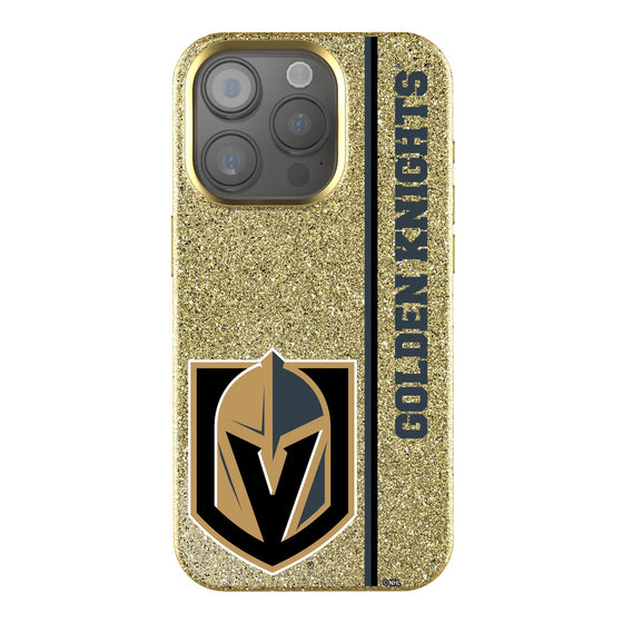 Vegas Golden Knights Sidebar Bling Phone Case-0