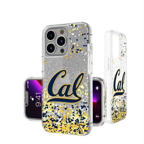 University of California Berkeley Golden Bears Confetti Glitter Phone Case-0