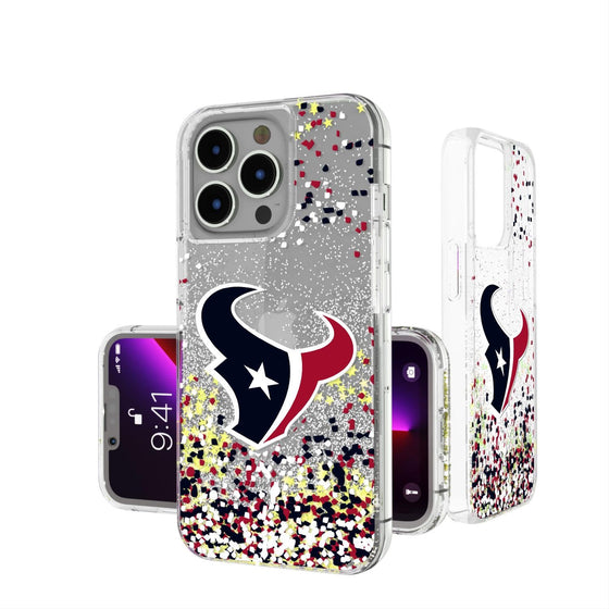 Houston Texans Confetti Glitter Case-0