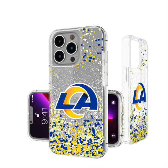 Los Angeles Rams Confetti Glitter Case-0