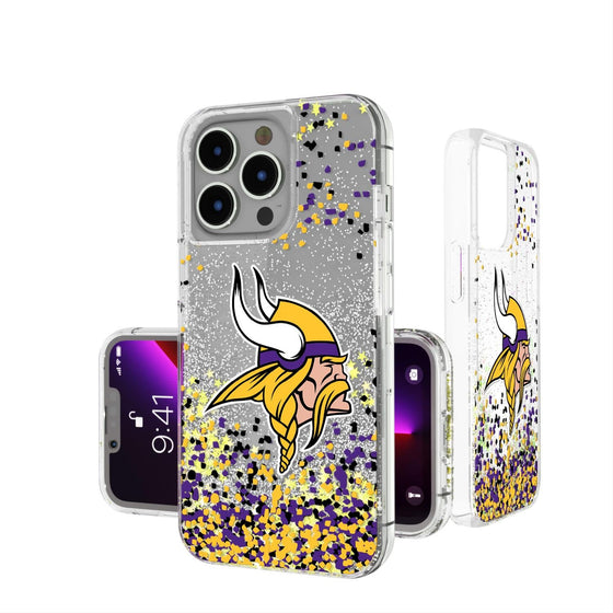 Minnesota Vikings Confetti Glitter Case-0