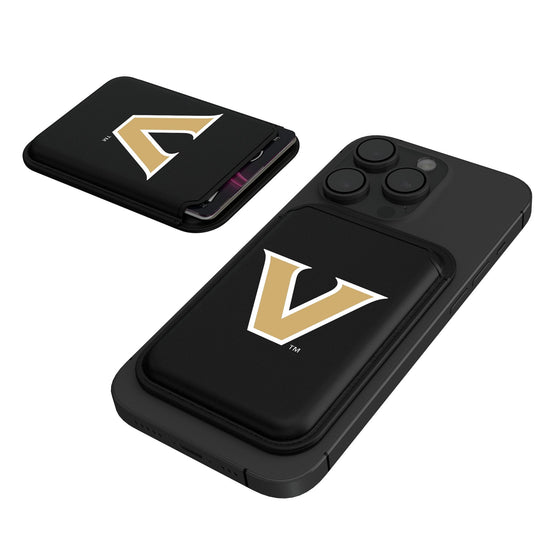 Vanderbilt Commodores Insignia Black Magnetic Credit Card Wallet-0