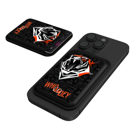 Cincinnati Bengals 2024 Illustrated Limited Edition Black Magnetic Credit Card Wallet-0