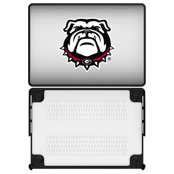 University of Georgia Bulldogs Uga Linen Laptop Case-0