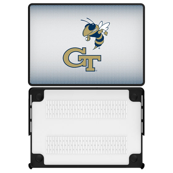 Georgia Tech Yellow Jackets Linen Laptop Case-0