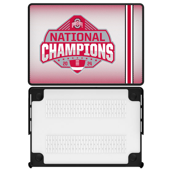 Ohio State University Buckeyes 2024 College Football Playoff National Champion Laptop Case for Apple MacBook-0