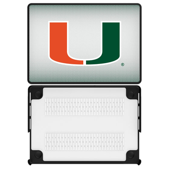 University of Miami Hurricanes Linen Laptop Case-0