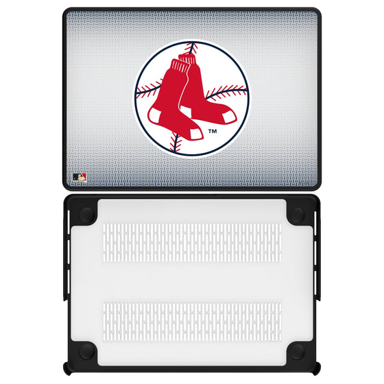 Boston Red Sox 1970-1975 - Cooperstown Collection Linen Laptop Case-0