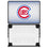 Chicago Cubs 1948-1956 - Cooperstown Collection Linen Laptop Case-0