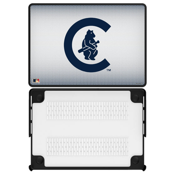 Chicago Cubs 1911-1912 - Cooperstown Collection Linen Laptop Case-0