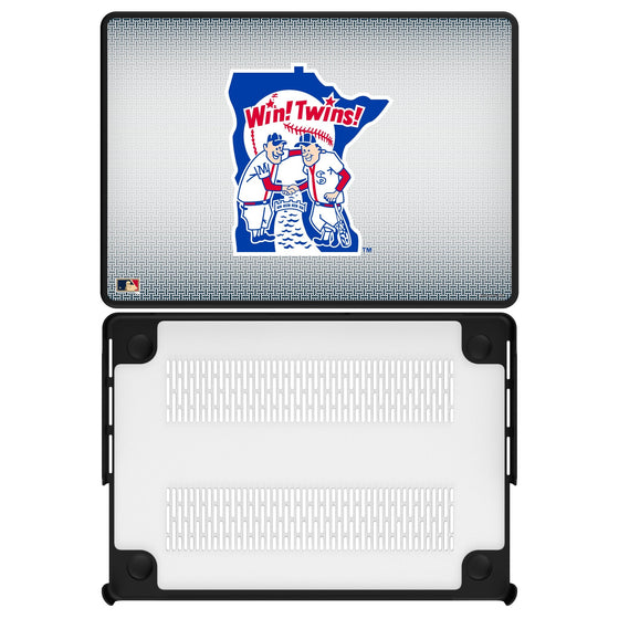 Minnesota Twins 1976-1986 - Cooperstown Collection Linen Laptop Case-0